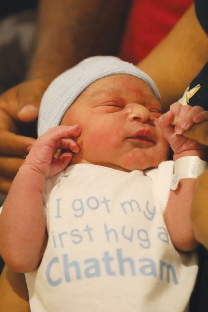 Se'kani Maurice Foxx was the first baby born at a Chatham Hospital in nearly 30 years when he was delivered at UNC's facility in Siler City in  2020.